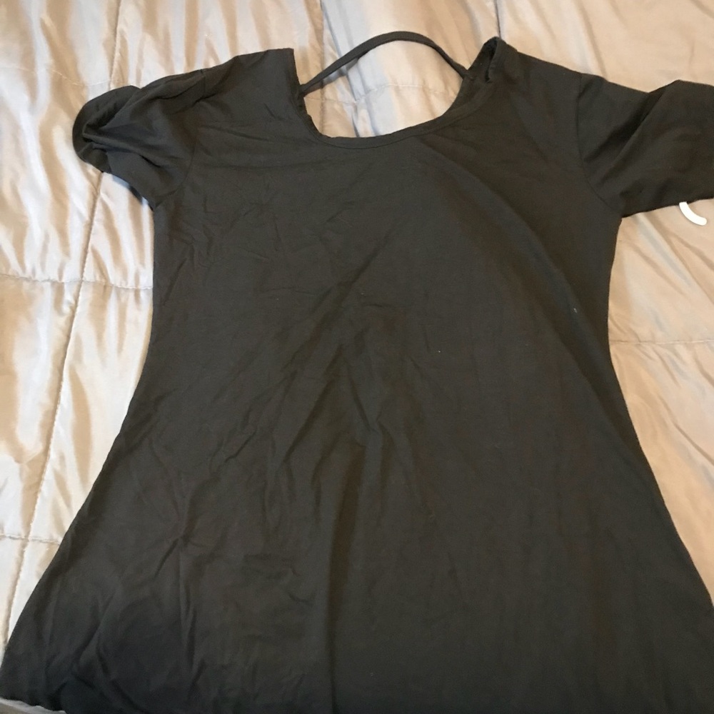 Black dress shirt